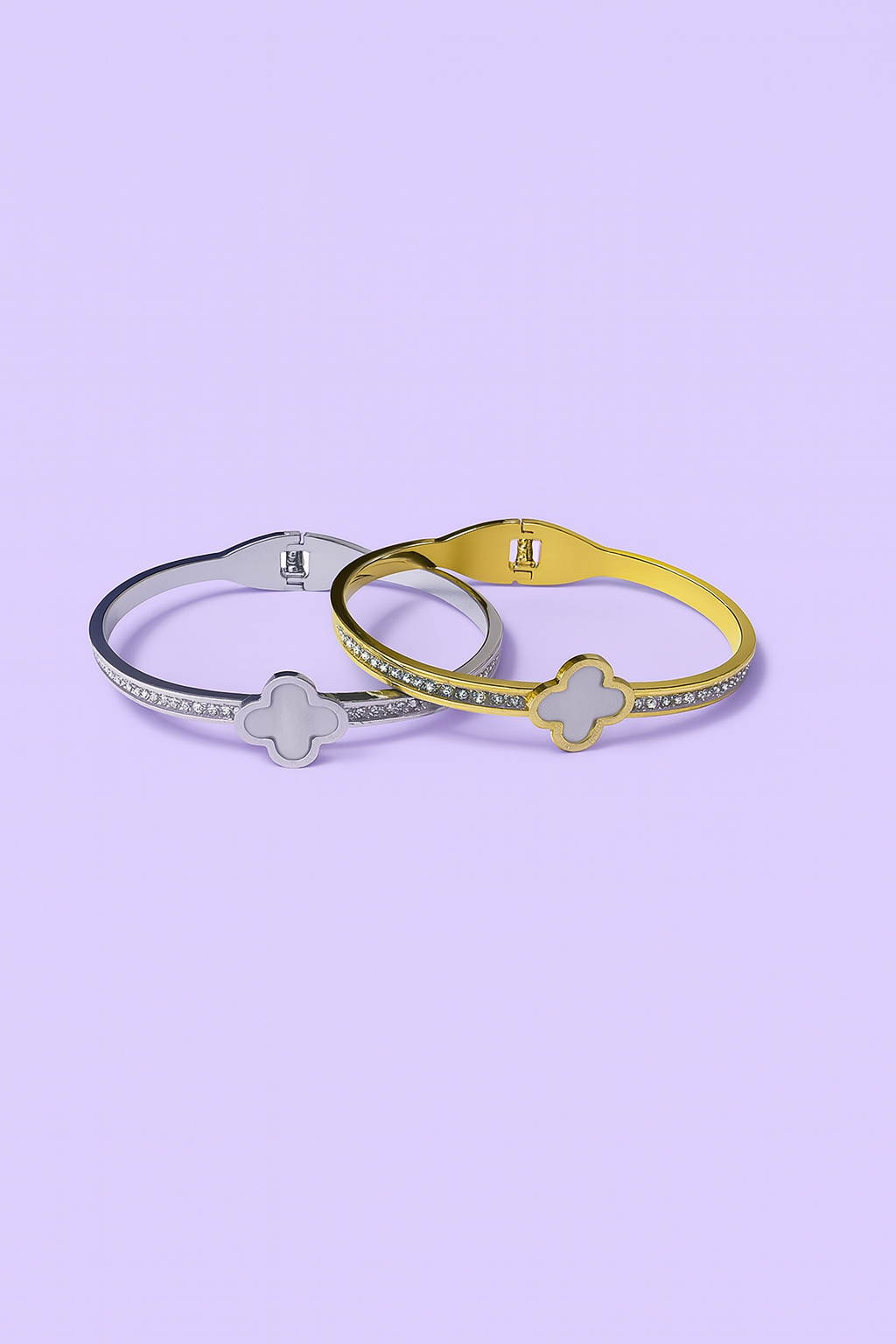 Clover Bangle Bracelet