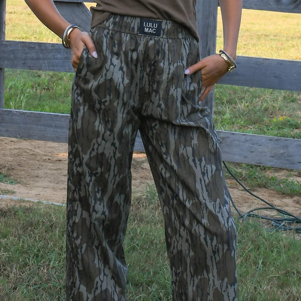 LULU MAC X MOSSY OAK BOTTOMLAND PANTS