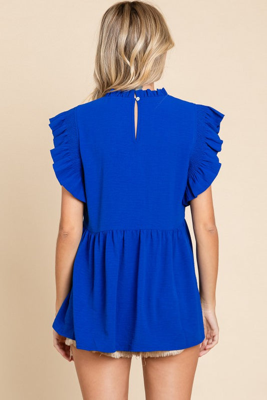 Baby Doll Top - 4 colors