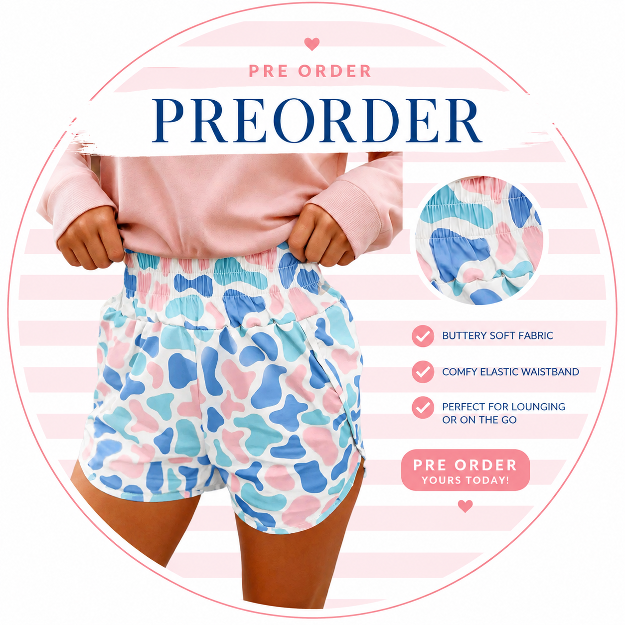 PREORDER: Summer Athleisure Shorts