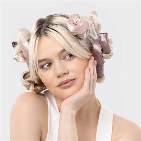 Satin Wrapped Flexi Rods 6pc Set - Rosewood
