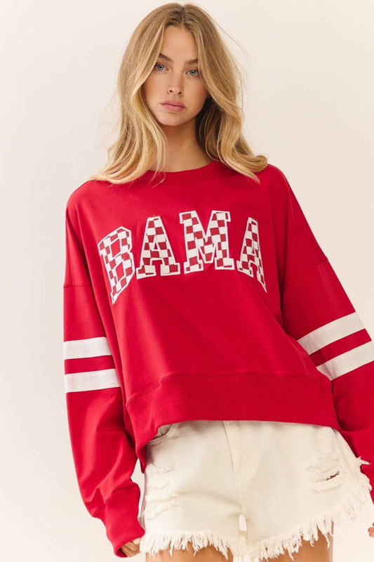Game Day Long Sleeve Pullover Sweater