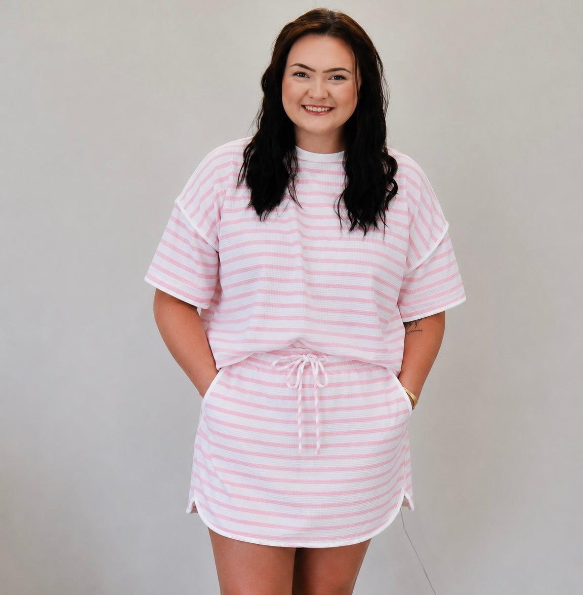 Stylive Pink and White set