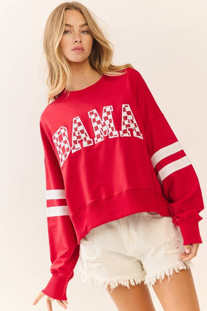 Game Day Long Sleeve Pullover Sweater