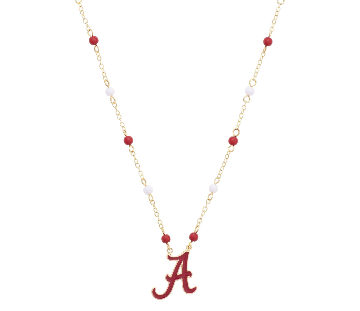 Alabama Crimson Tide Logo Layering Necklace