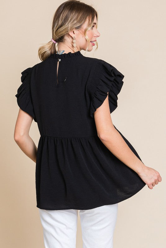 Baby Doll Top - 4 colors