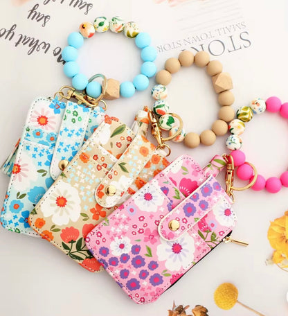 Flower Wristlet