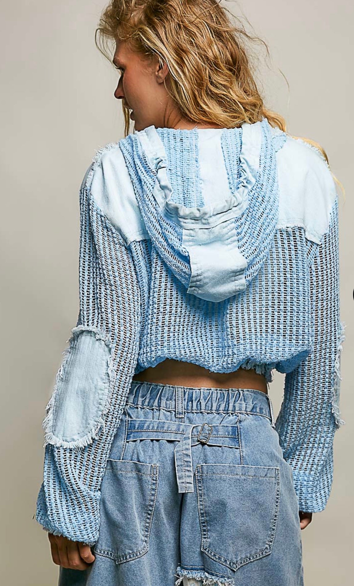 POL Blue Skies Mesh Jacket
