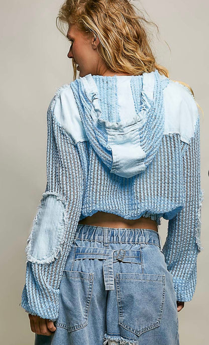 POL Blue Skies Mesh Jacket