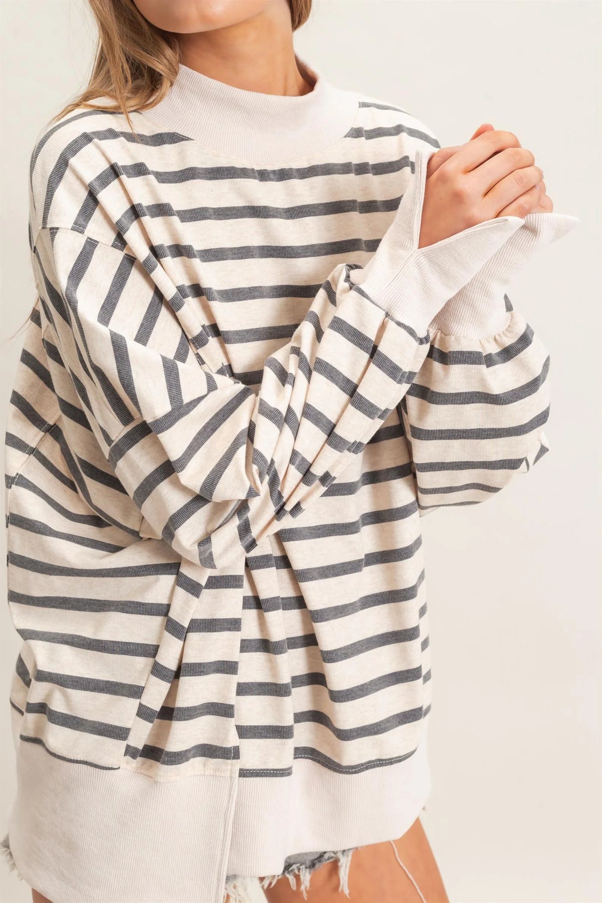 Hyfve Mock Neck Top