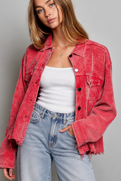 POL Ruby Denim Jacket