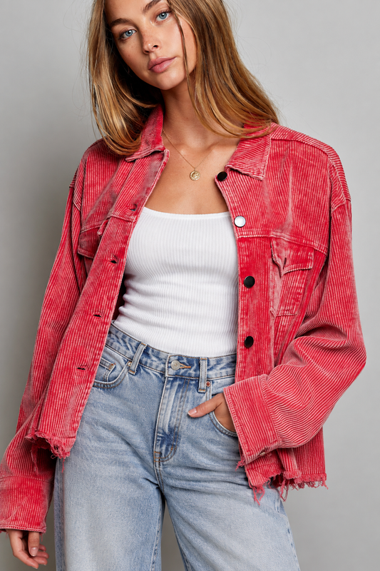 POL Ruby Denim Jacket