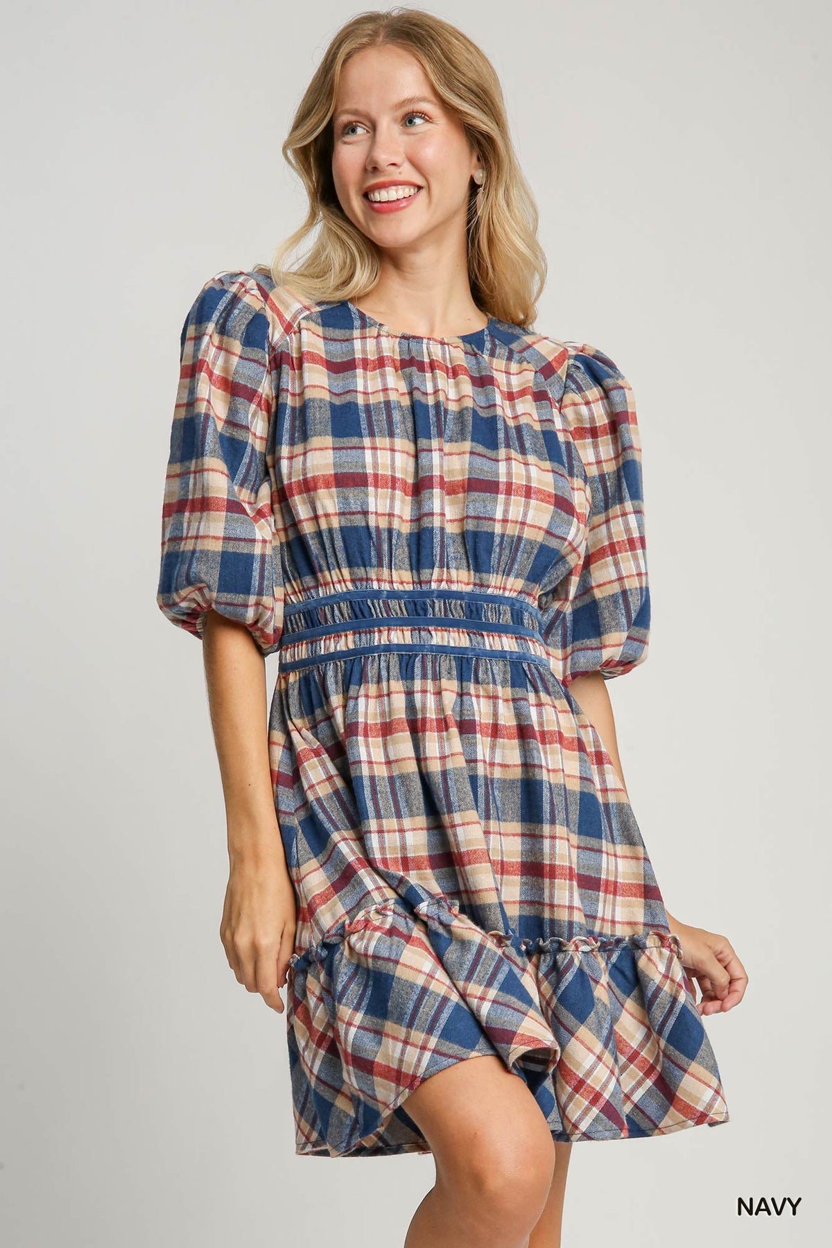 Fall for Plaid Dress