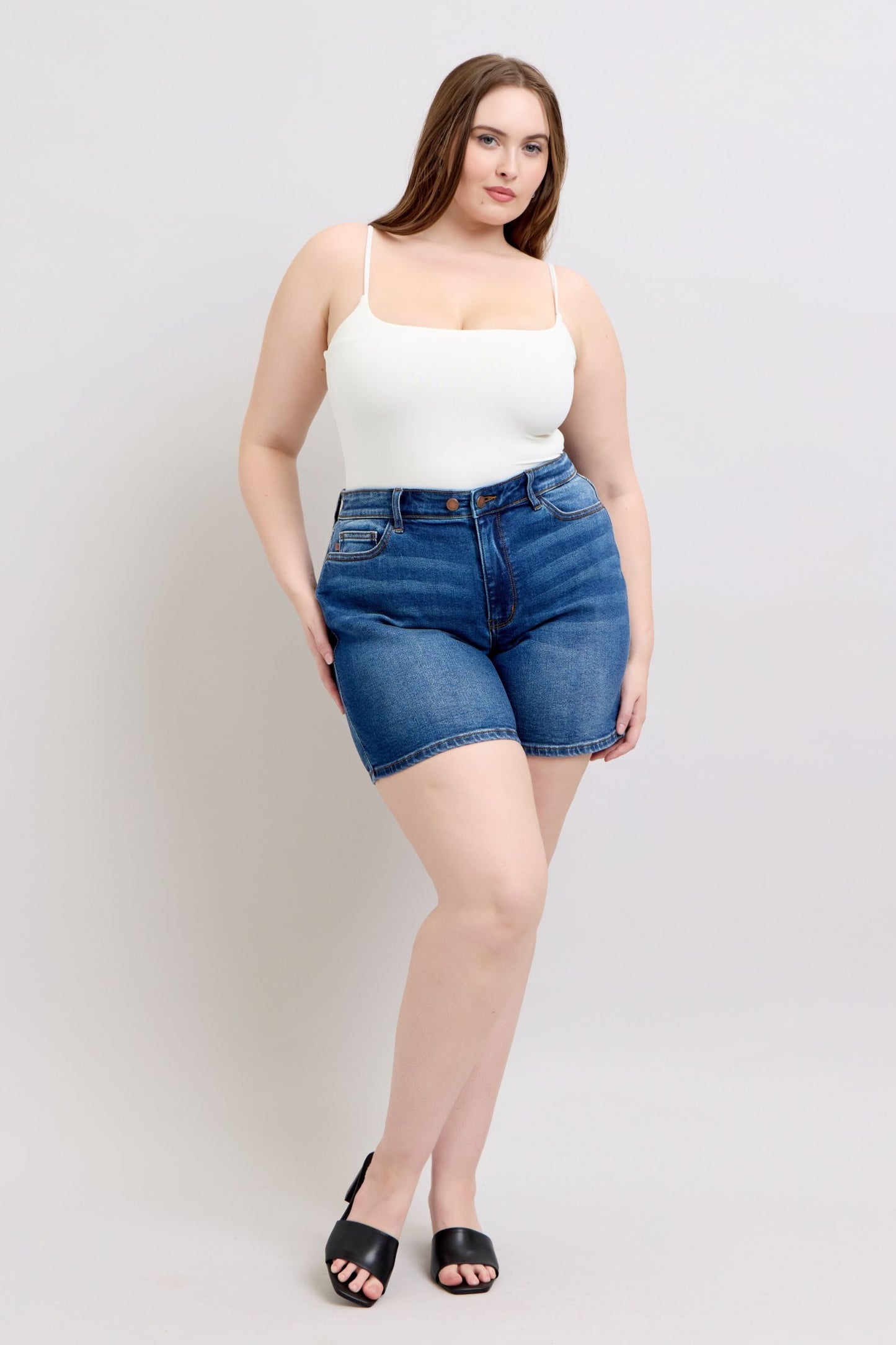 Judy Blue - Dad Shorts