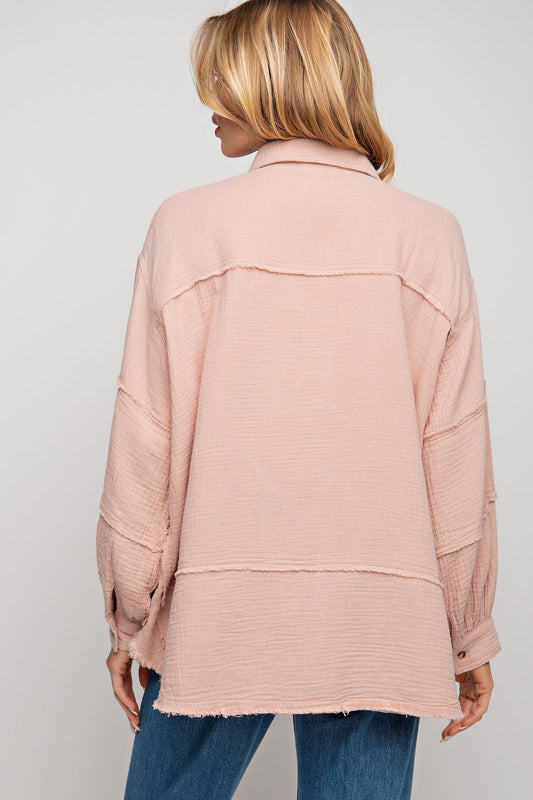 Cozy Button Up - 3 colors