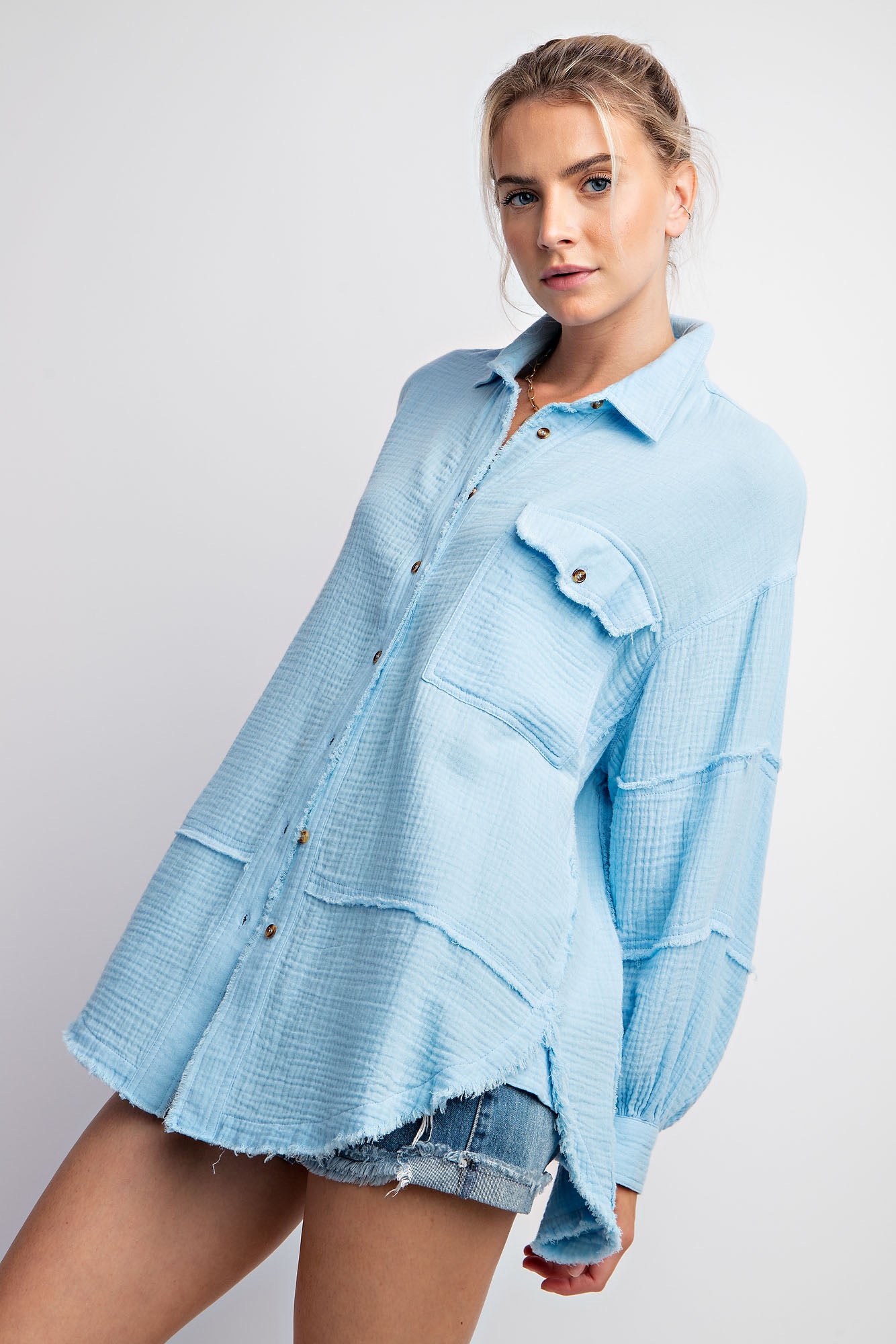 Cozy Button Up - 3 colors