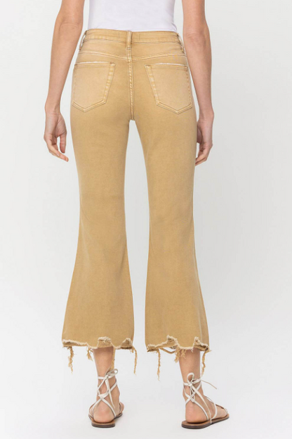 Flared Cropped Jeans