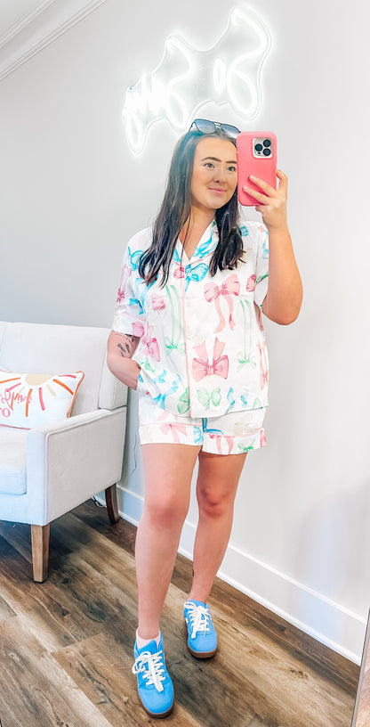 Pretty in Bows PJ Set