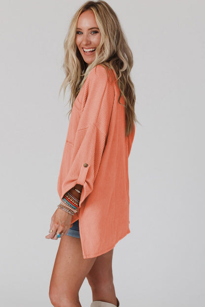 Sunset Vibes Ribbed Top