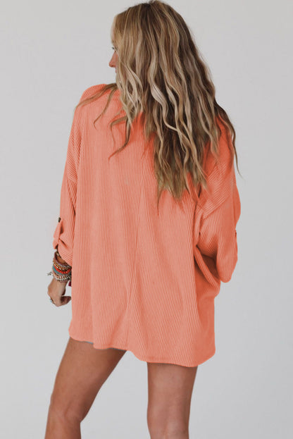 Sunset Vibes Ribbed Top