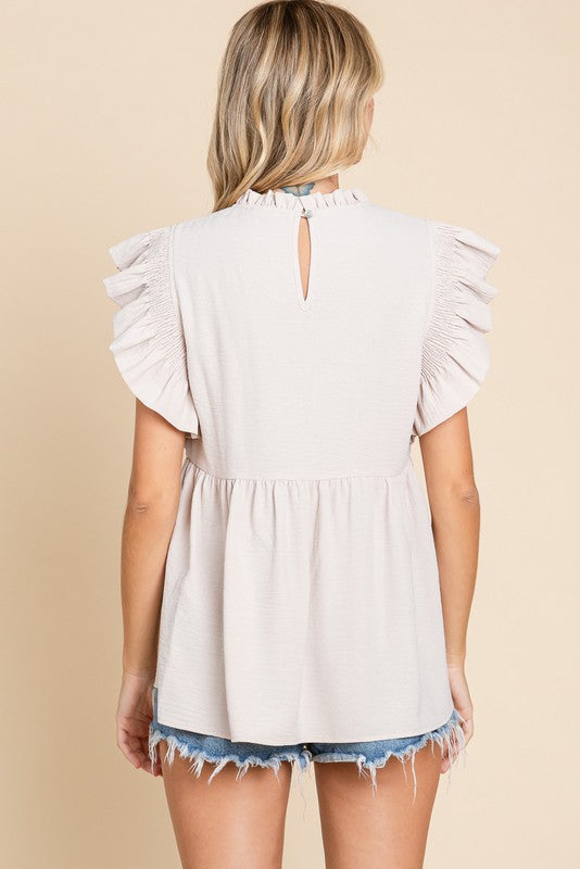 Baby Doll Top - 4 colors