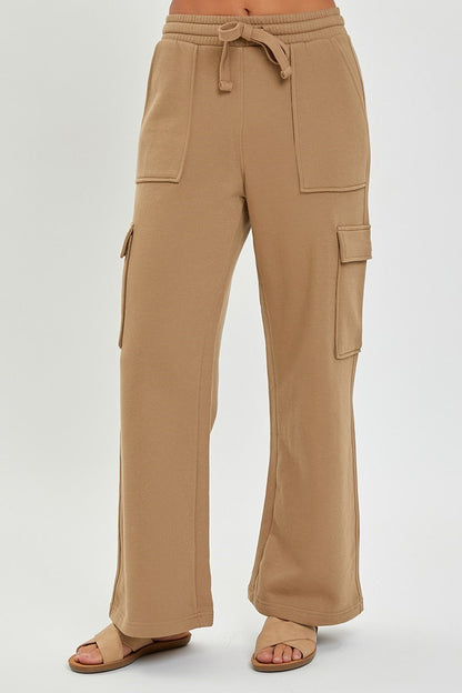 High Rise Cargo Pants