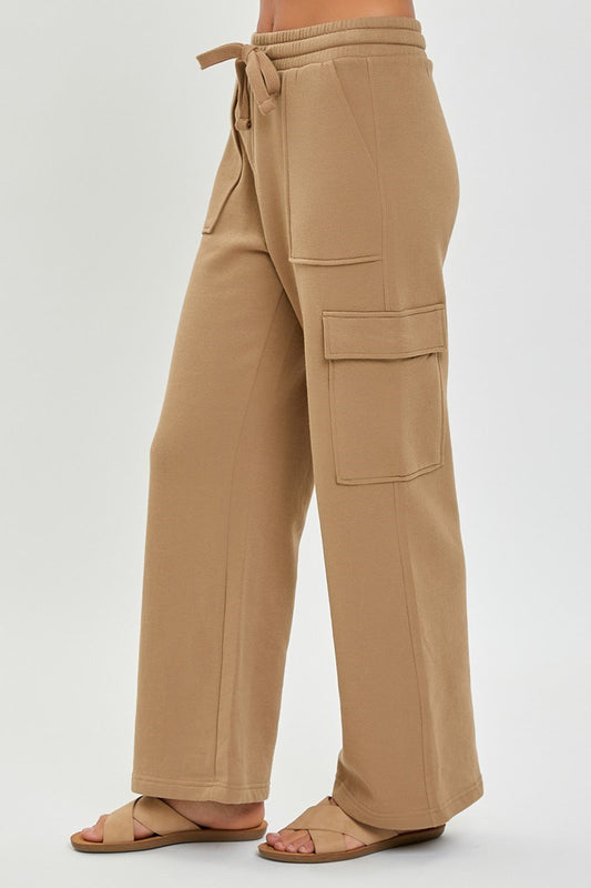 High Rise Cargo Pants