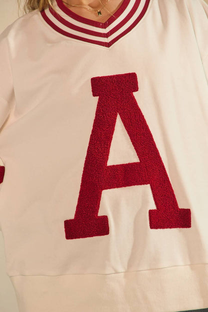 Varsity-inspired Alabama Pullover